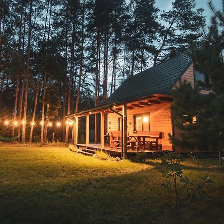 Lesna 21 Dom Poludnie Przy Puszcza Bialowieska Luka Εξωτερικό φωτογραφία