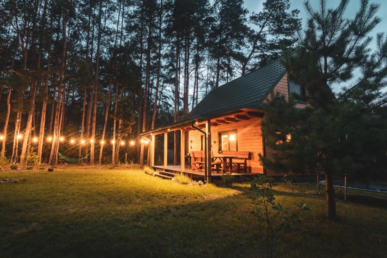Lesna 21 Dom Poludnie Przy Puszcza Bialowieska Luka Εξωτερικό φωτογραφία